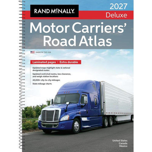 Rand McNally 2027 Deluxe Motor Carriers' Road Atlas