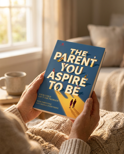 The Parent You Aspire To Be - held in hands at home